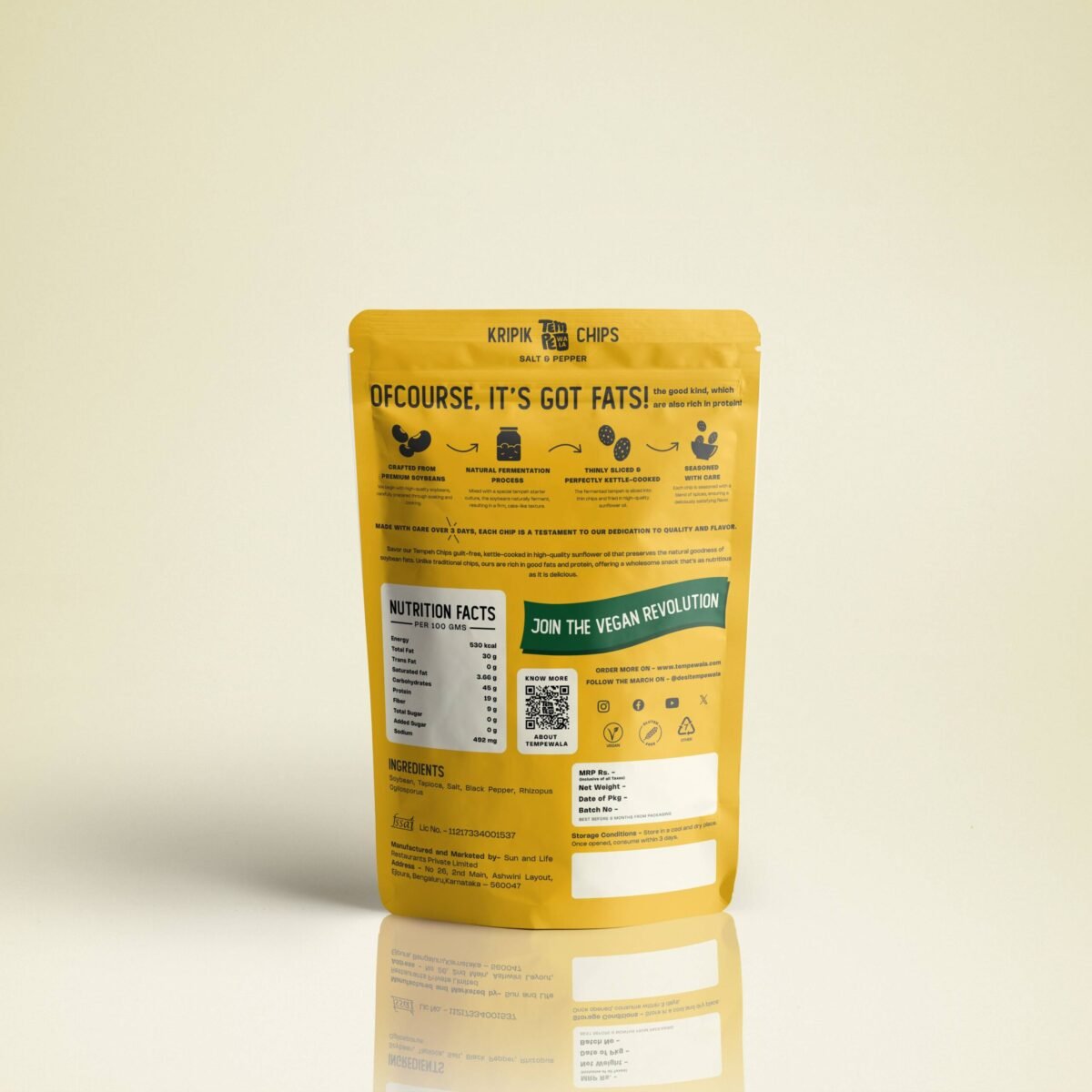 Kripik Chips - Salt & Pepper - 100g - Image 2