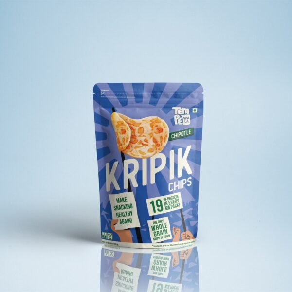 TempeWala Kripik Chipotle tempeh chips, fermented soy and tapioca