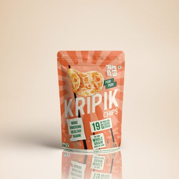 TempeWala Kripik Peri Peri tempeh chips, fermented soy and tapioca