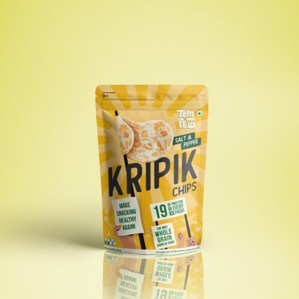 TempeWala Kripik Salt and Pepper tempeh chips, fermented soy and tapioca
