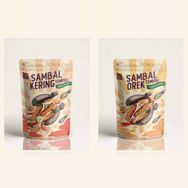 Sambal Tempeh, The Duo (Kering + Orek)