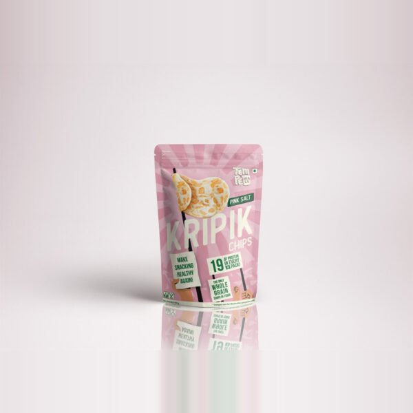 TempeWala Kripik Pink Salt tempeh chips, fermented soy and tapioca