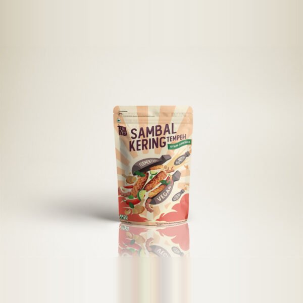TempeWala Sambal Kering Tempeh, ready to eat, 21g protein per 100g