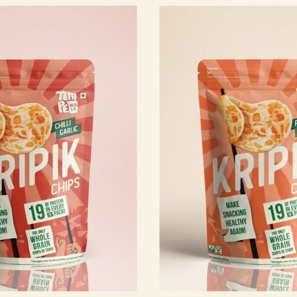 Kripik Tempeh Chips, Heat Duo (Chilli Garlic + Peri Peri)